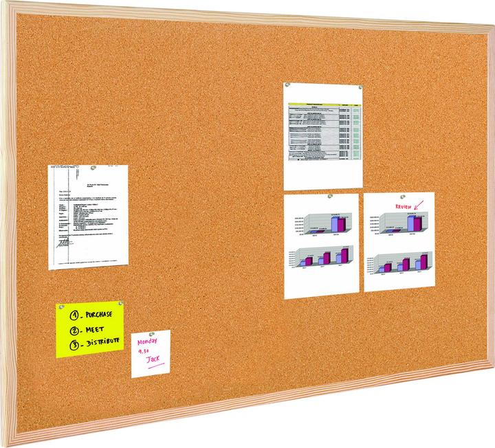 Actual product image Bi-Office Bi-Silque (Bulletin board, 60 x 90 cm)