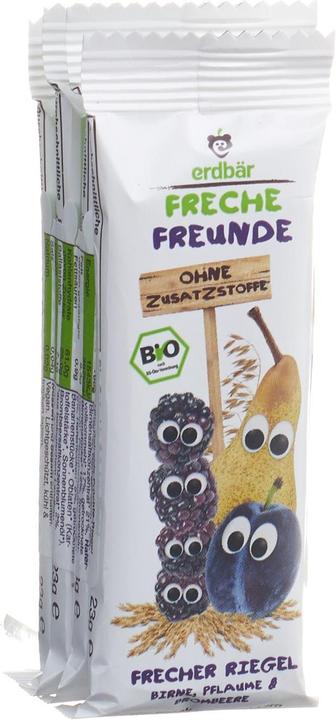 Produktbild Freche Freunde Getreideriegel Birne Pflaume Brombeere (92 g)