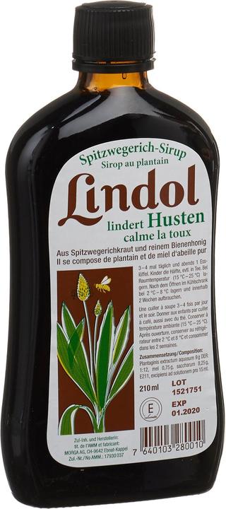 Produktbild Lindol Spitzwegerich-Sirup