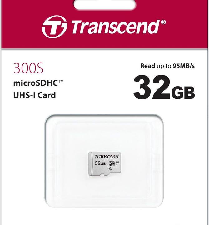 Immagine prodotto Transcend USD300S (32 GB, microSDHC, U1, UHS-I)