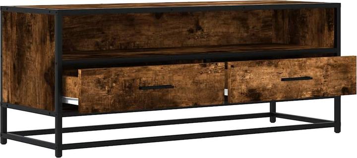 Produktbild VidaXL TV Schrank Lowboard Fernsehschrank Fernsehtisch TV Möbel Räuchereiche (100 x 34.5 x 40 cm)