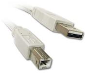 Actual product image MicroConnect USB A — USB B (3 m, USB 2.0)