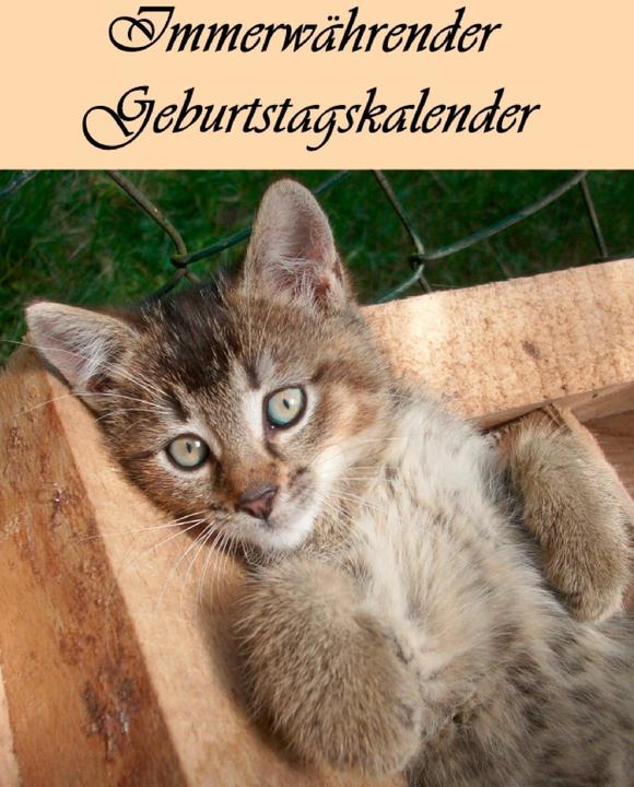 Produktbild Immerwährender Geburtstagskalender (Harter Einband, Deutsch)