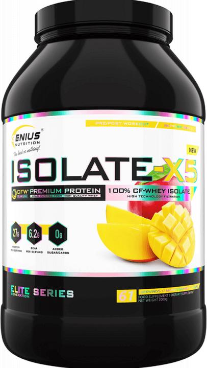 Genius Nutrition Isolate-X5 (Mango Shake, 1 pcs., 2000 g)