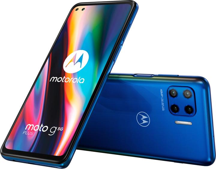 Produktbild Motorola Moto G 5G Plus (64 GB, Surfing Blue, 6.70", Dual SIM, 48 Mpx, 5G)