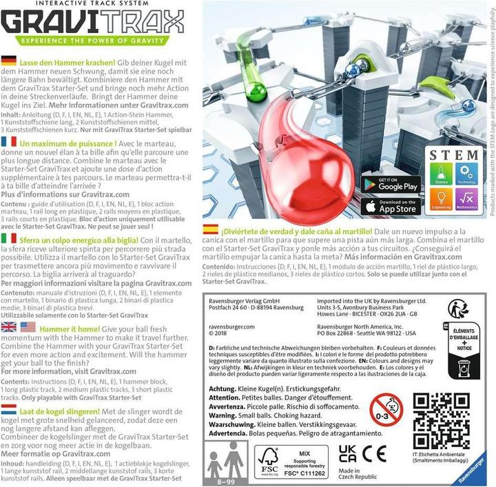 Image du produit Ravensburger GraviTrax GraviTrax hammer blow