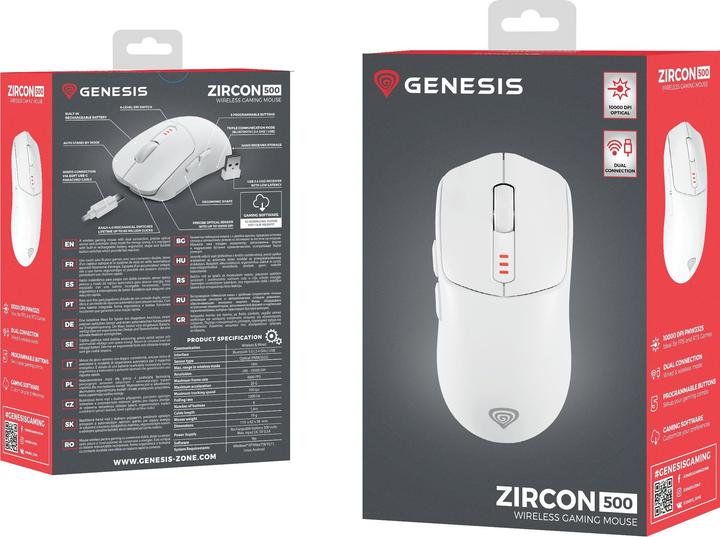 Actual product image Genesis Mysz ZIRCON 500 (NMG-2114) (Cable)