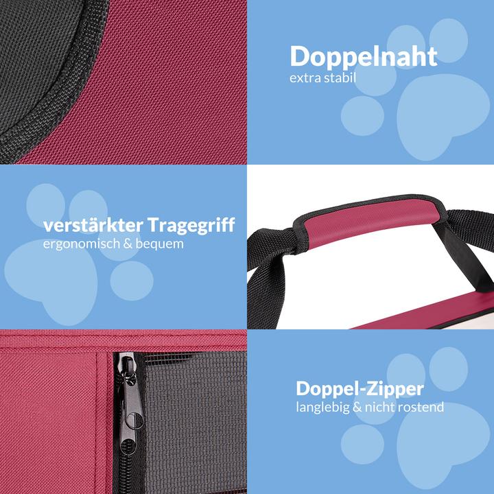 Image du produit Cadoca Trasportino per Animali S/M/L/XL/XXL (Chien, Verrouillable, Respirant)