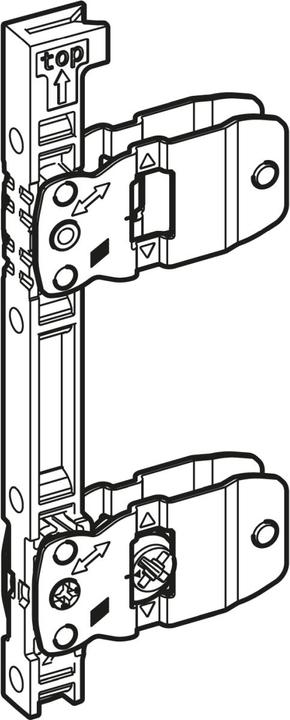 Produktbild Hettich Frontbefestigung AvanTech YOU