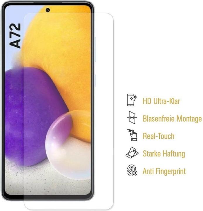 Produktbild Protectorking 2x Premium Displayschutzfolie 3D KLAR (2 Stück, Samsung Galaxy A72)