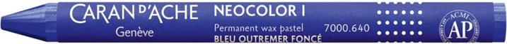 Produktbild Caran d'Ache Neocolor I (Dunkelultramarinblau, 1 x)