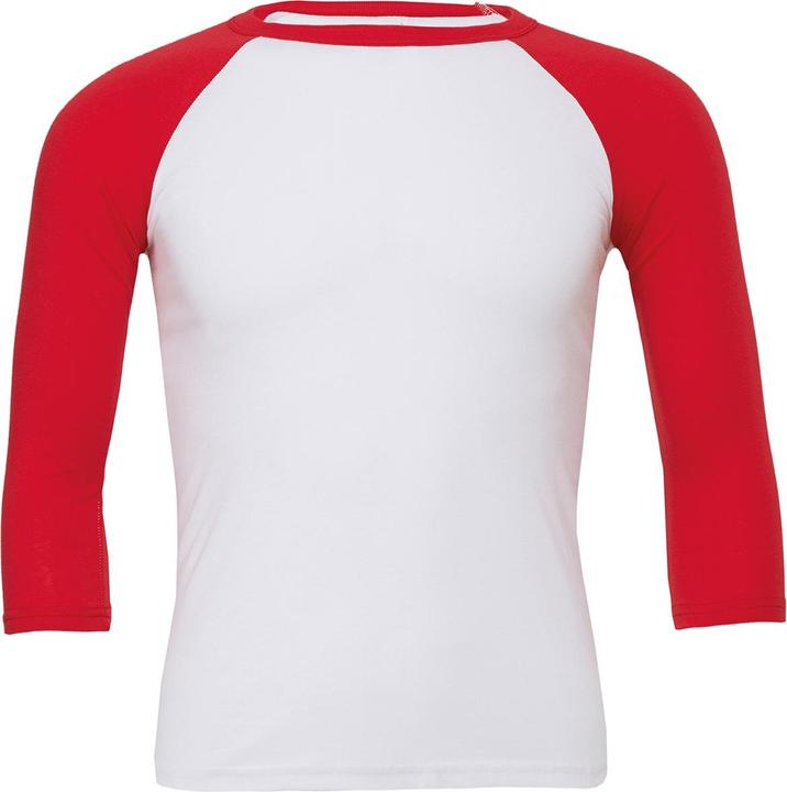 Bella Canvas TShirt Baseball 34 Ärmel