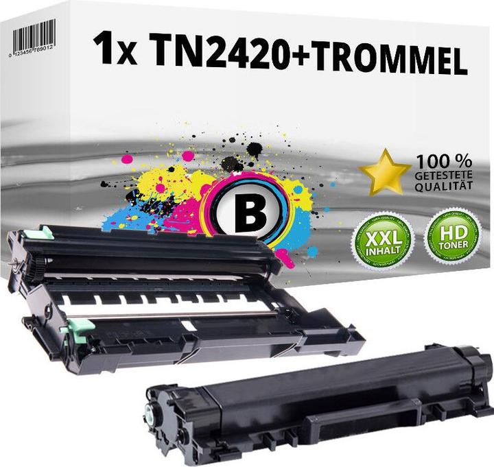 Druckfuxx Toner + Trommel kompatibel Brother DCP-L2510D L2530DW L2550DN HL-L2370