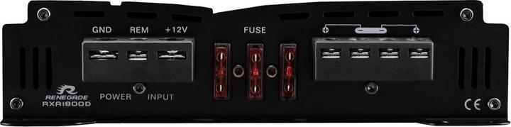 Produktbild Renegade RXA1800 1-Kanal Endstufe 1800W Lautstärke-/Bass-/Höhen-Regelung Passend für (Auto-Marke)