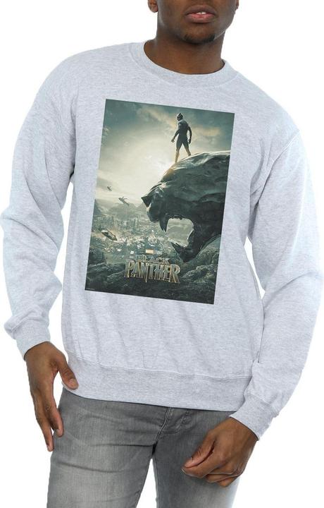 Produktbild Black Panther Poster Baumwolle Sweatshirt (S)