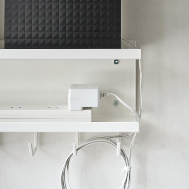 Actual product image Yamazaki Cable and router organiser