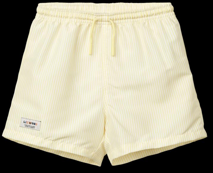 Actual product image Liewood Duke Badeshorts Stripe Lemonade (122)