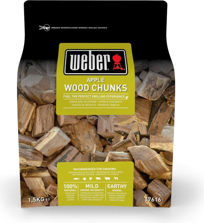 Actual product image Weber wood chunks