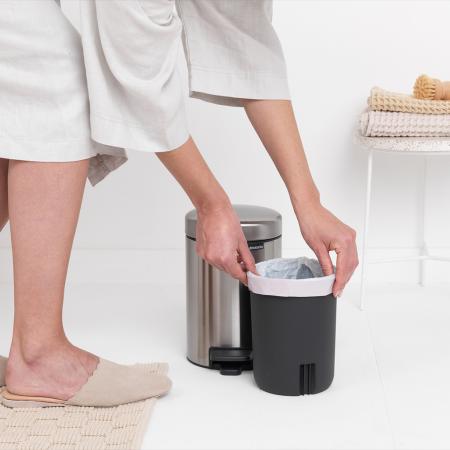 Image du produit Brabantia Poubelle à pédale NewIcon 3 litres (3 l)