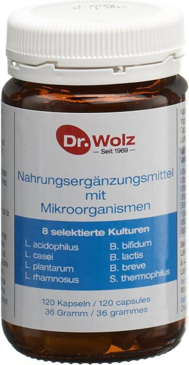 Dr. Wolz Microorganismen Kapsel (120 Stück, Kapseln, 138 g)