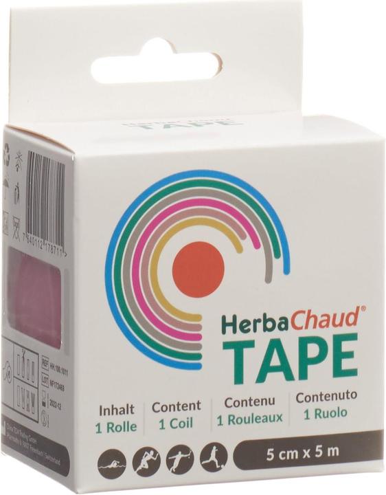 HerbaChaud Tape 5cmx5m pink (5 m)