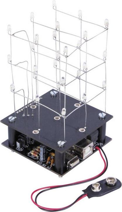 Actual product image Velleman 3D LED CUBE 3 x 3 x 3