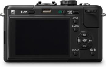 Produktbild Panasonic Lumix GF1KEG-K, 12 Mpixel, Micro System, Schwarz (12.10 Mpx)
