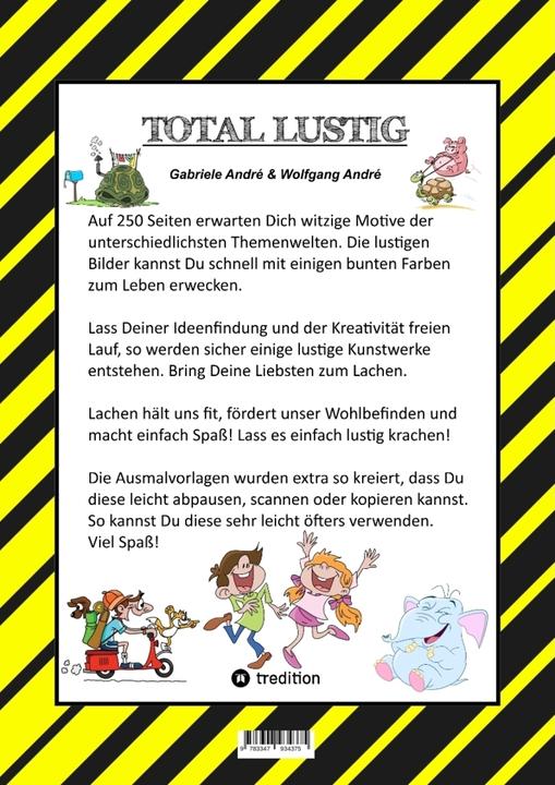 Produktbild Mega Malbuch - 250 Seiten Witzige Ausmalmotive - Lustige Themen - Tollpatschige Figuren - Spassige S