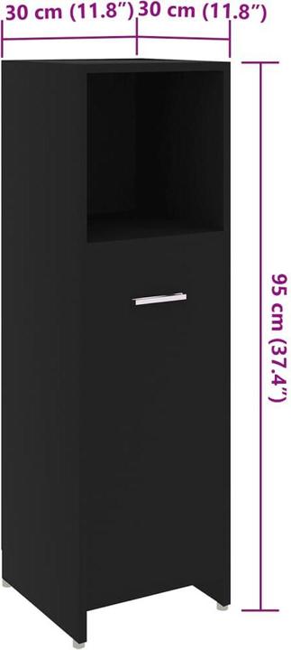 Actual product image VidaXL Henny (30 x 30 x 95 cm)