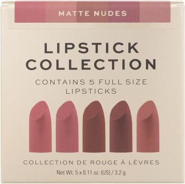 Image du produit Makeup Revolution Collection de rouges à lèvres nude mat ( 5 (Nudes mates)