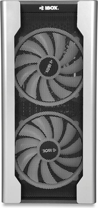 Actual product image iBox Enclosure I-Box Chiron Zh68 Gaming (mATX, ATX, Mini-ITX)