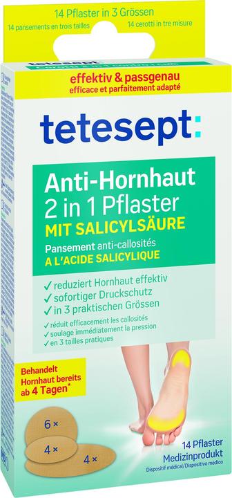 Tetesept Anti-Hornhaut Pflaster (Fusspflaster)