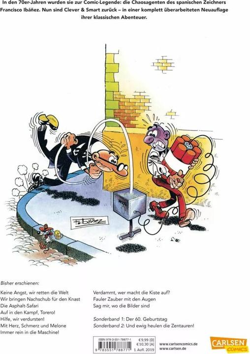 Produktbild Clever und Smart 10: Sag mir, wo die Bilder sind (Deutsch, Francisco Ibáñez, 2019)