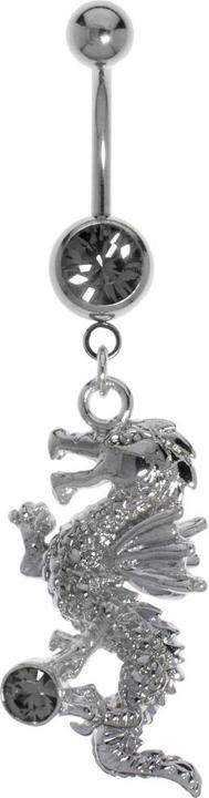 Produktbild Bijouteria Bauchpiercing (Chirurgenstahl 316L, Kristall, Messing rhodiniert)