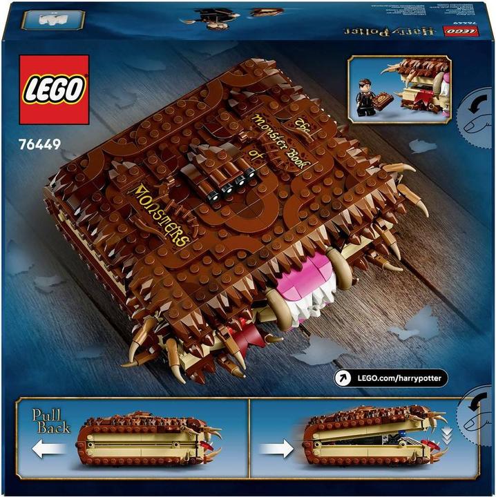 Produktbild LEGO 76449 ® HARRY POTTER™ Beissendes Monsterbuch der Monster (76449, LEGO Harry Potter)