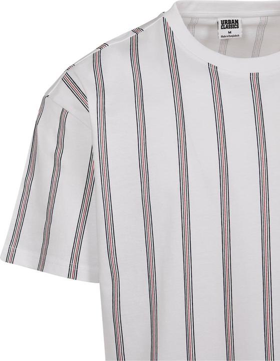 Actual product image Urban Classics Heavy Oversized AOP Stripe Tee (L)