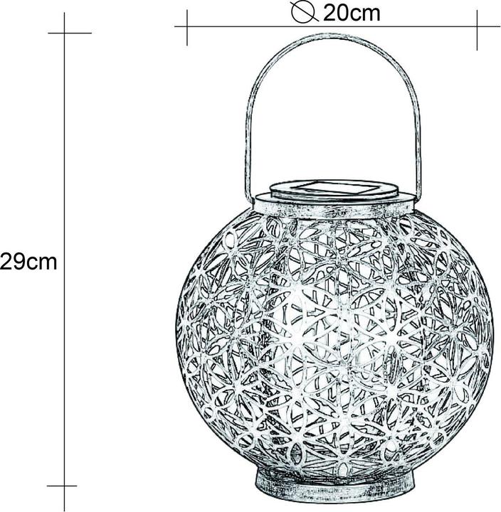 Produktbild Globo Solarleuchte (1 x)