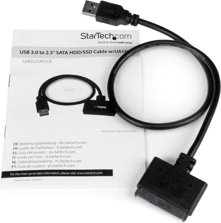 Actual product image StarTech Adapter USB 3.0 to 2.5" SATA III