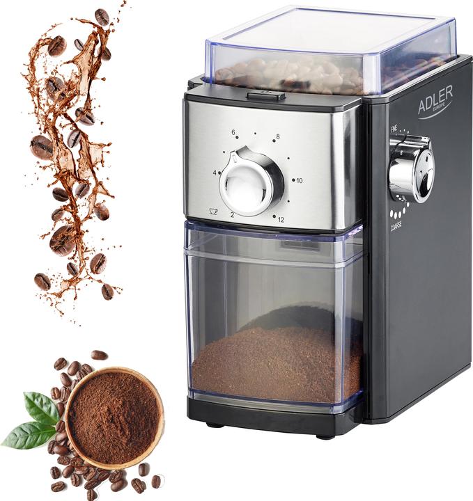 Image du produit Adler AD 4448 Broyeur à café Noir
