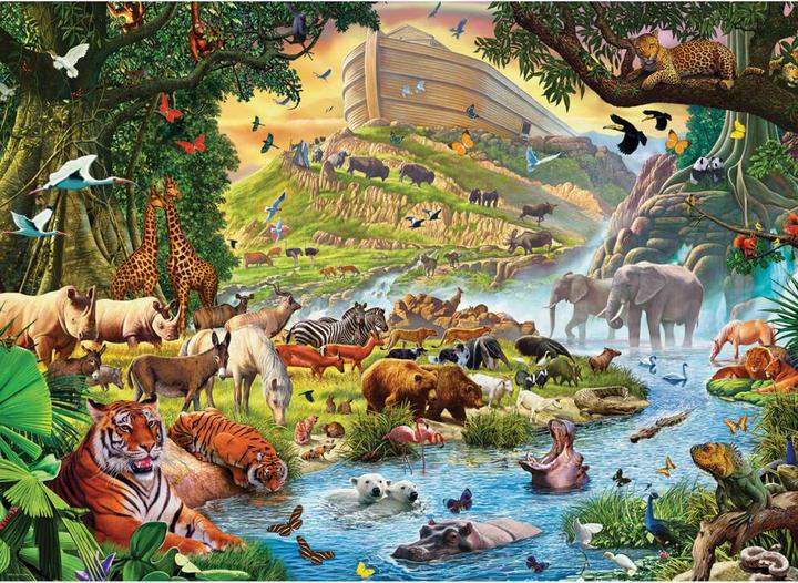 Actual product image Eurographics Noah's ark before the rain (500 pieces)