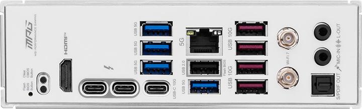 Image du produit MSI MPG Z890 EDGE TI WiFi (LGA 1851, Intel Z890, ATX)