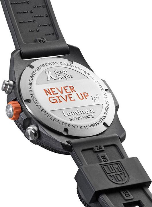 Actual product image Luminox Bear Grylls Survival 3780 Series (Swiss made, Analogue wristwatch, Chronograph, 45 mm)