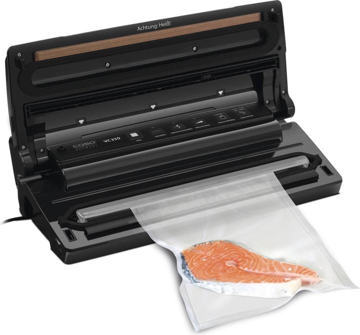 Produktbild Caso Vakuumierer Edelstahl VC 330 - Mit Folienbox & Folienschneider