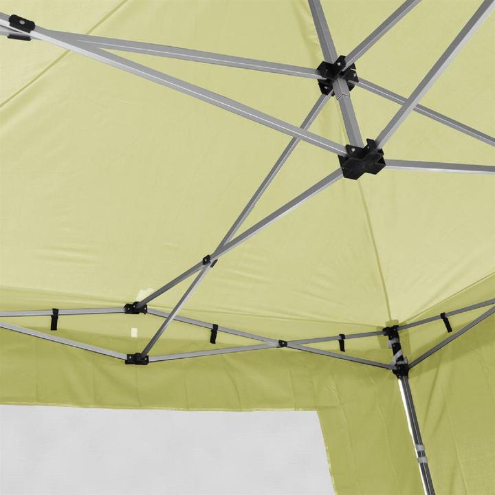 Actual product image VCM PROFI Falt Pavillon mit 4 Seitenteilen 3x3m champagner wasserdichtes Dach Zelt (300 cm, 300 cm)