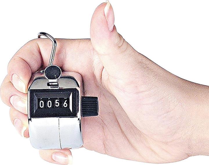 Actual product image Infactory Metal hand counter, pack of 2
