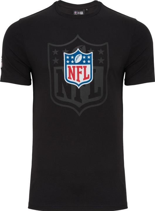 New Era Fan Shirt - NFL Shield Logo 2.0 schwarz - M (M)