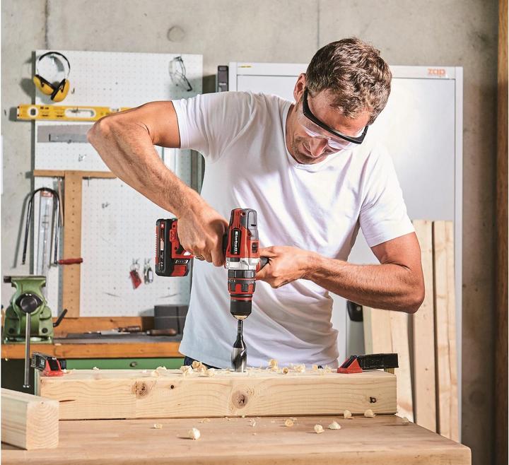 Actual product image Einhell Cordless impact drill TE-CD 18/48 Li Kit (Rechargeable battery operated)