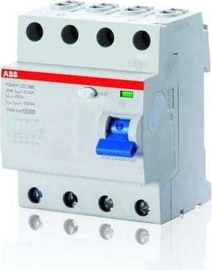 Produktbild ABB F204F-63/0,03 FI-SchalterÂ 4P, Type F, 63A, 30mA