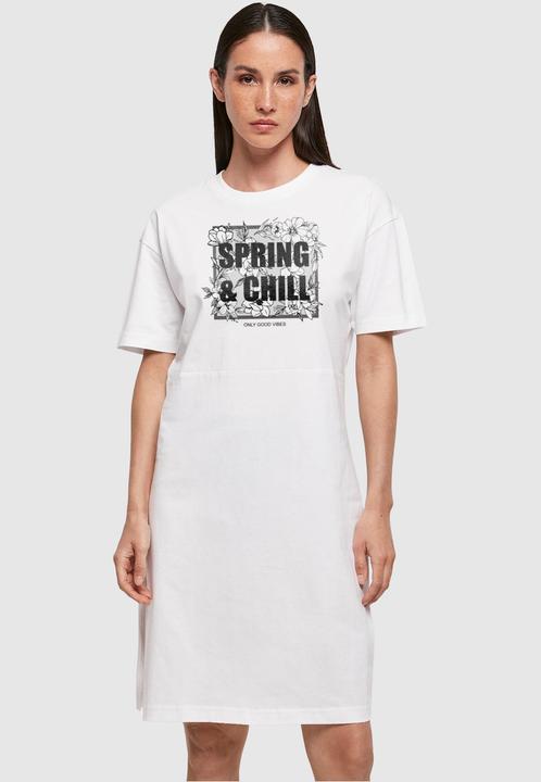 Produktbild Merchcode Ladies Spring And Chill Oversized Slit Tee Dress - 118973 (M)