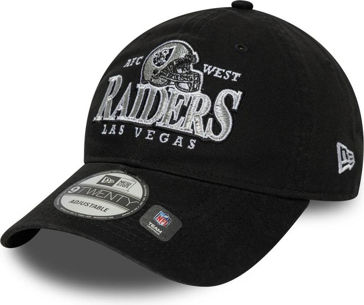 New Era 9Twenty Adjustable Cap - Helmet Las Vegas Raiders